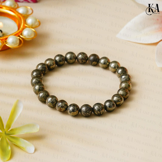 Original Pyrite Bracelet For Wealth and Protection