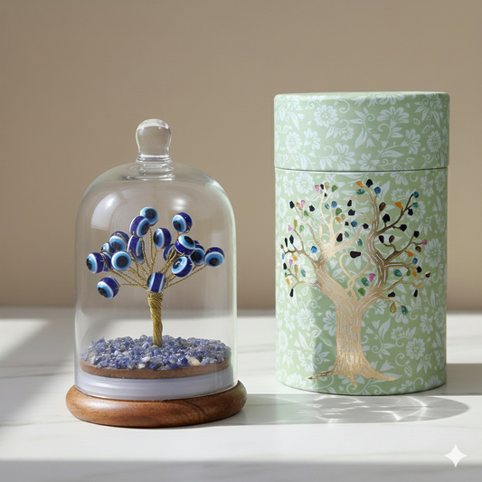Evil Eye Tree For Protection, Luck and Home Decor