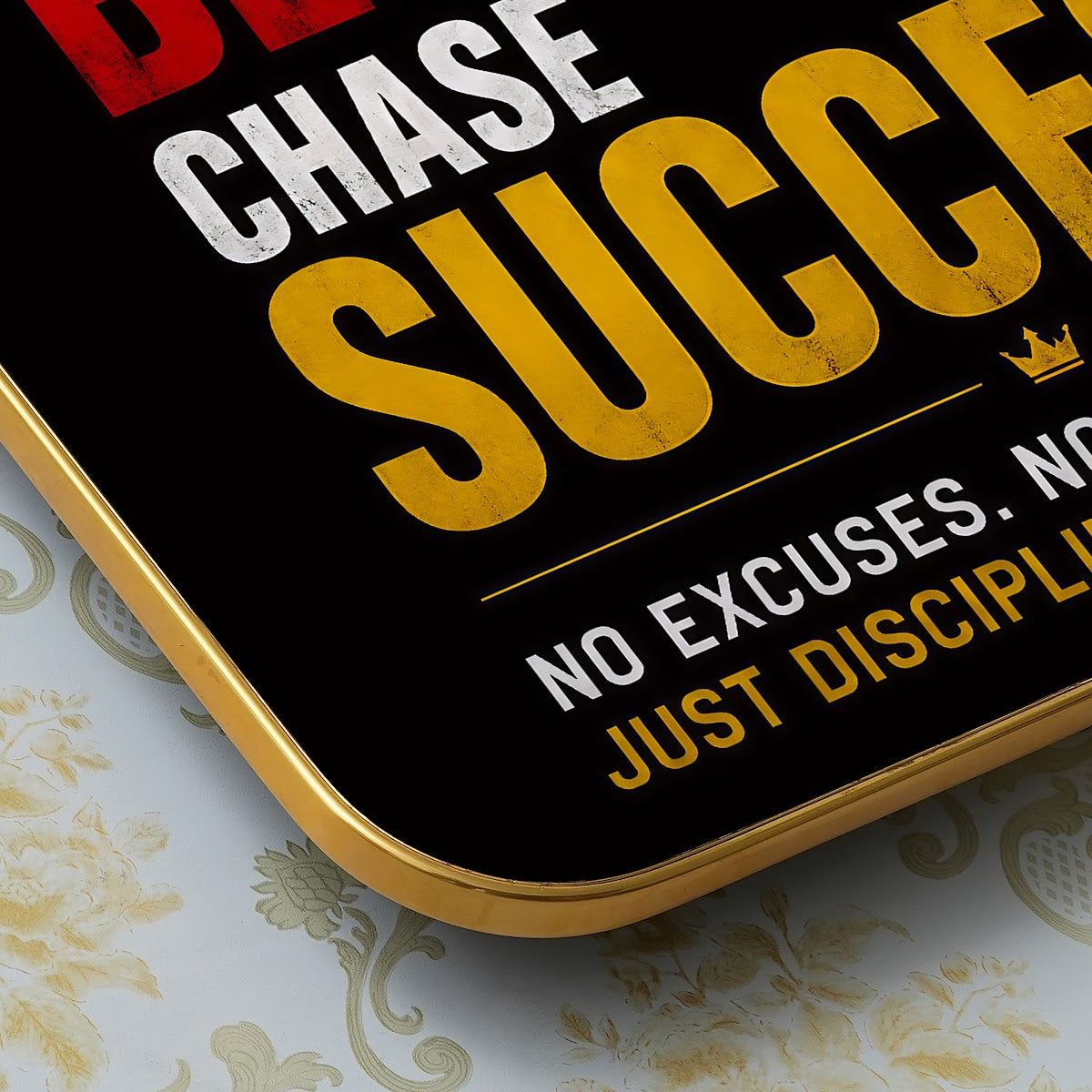 Build Money Create Wealth Protect Your Bloodline Chase Success motivational quote wall art – QT007
