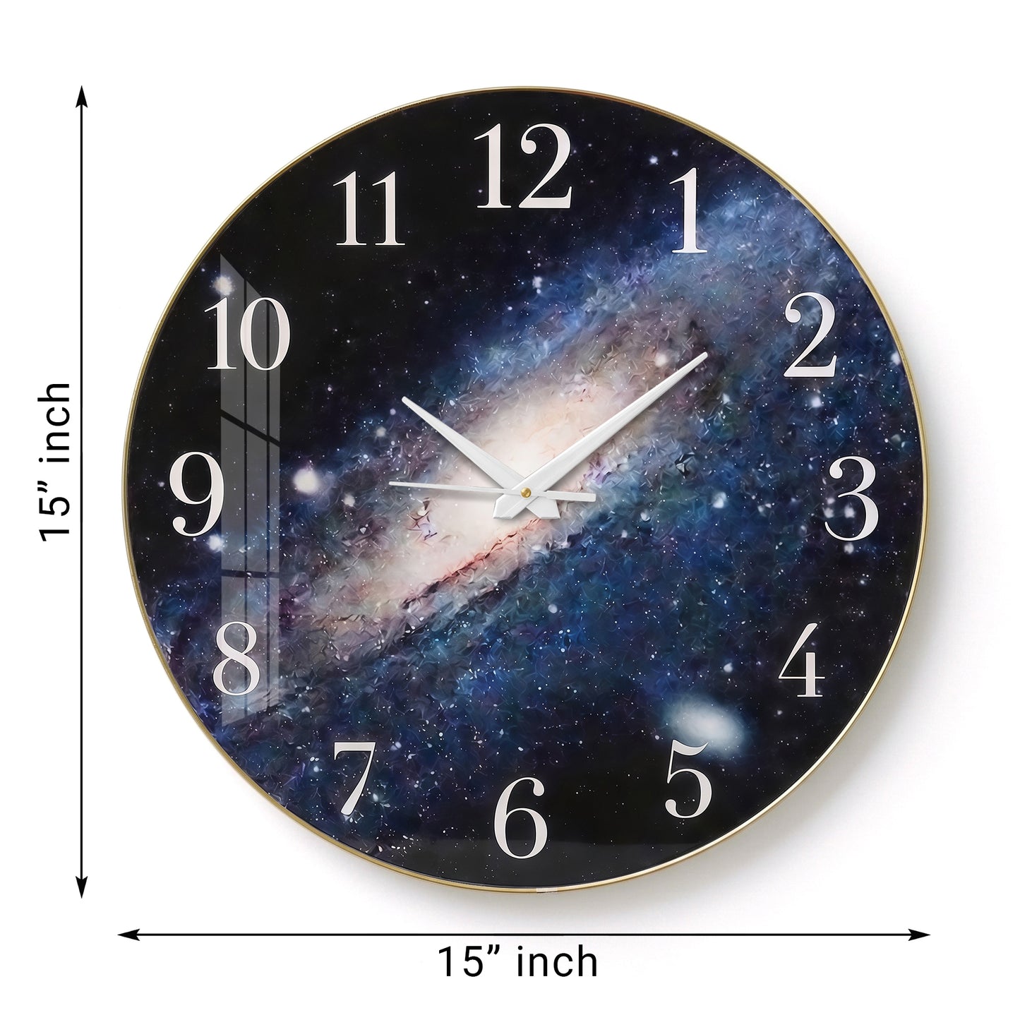 Truspace R003 wall clock size diagram