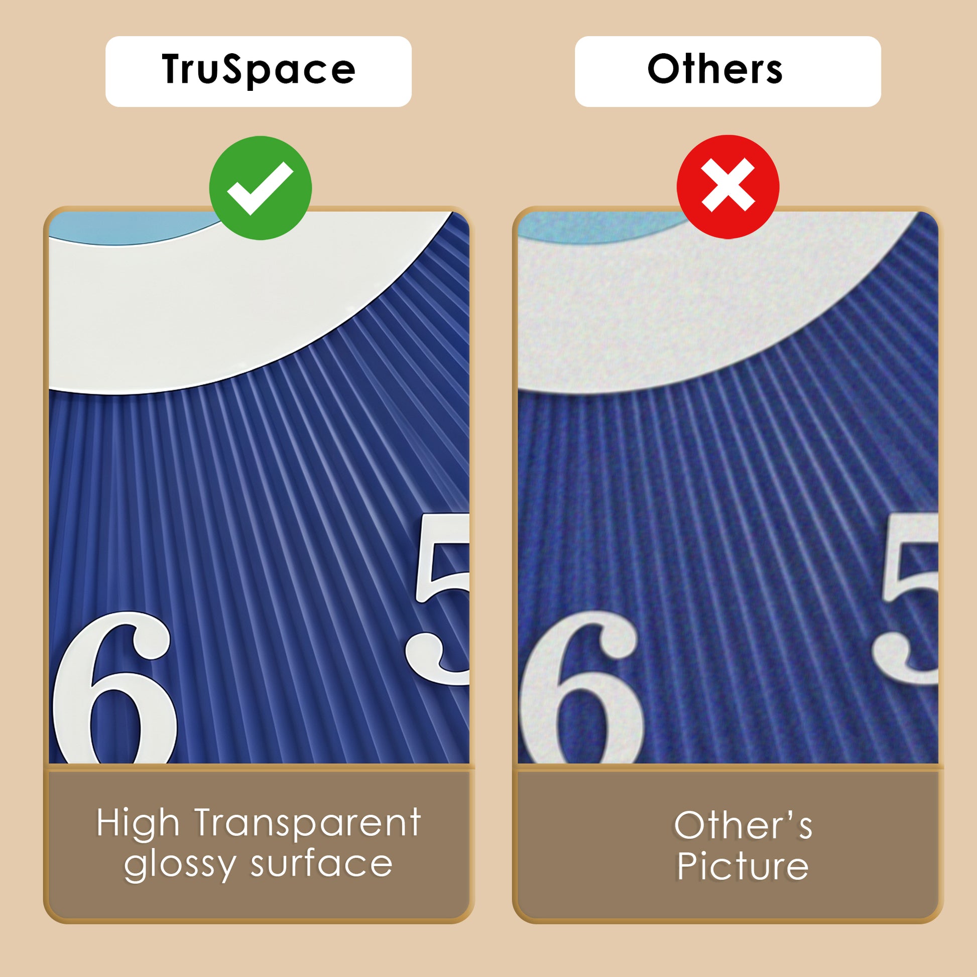 Truspace R001 wall clock product image