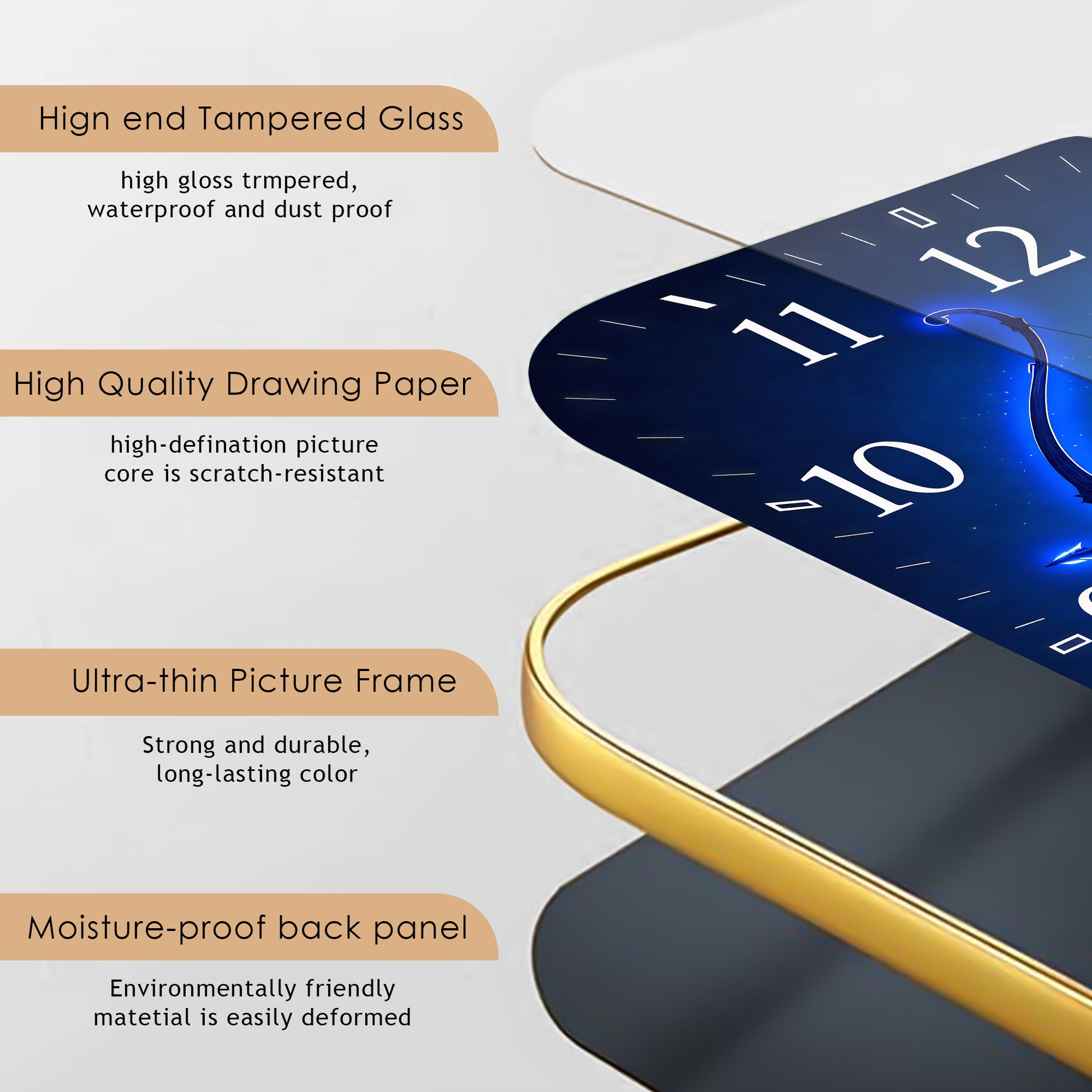 Truspace V004 wall clock product image