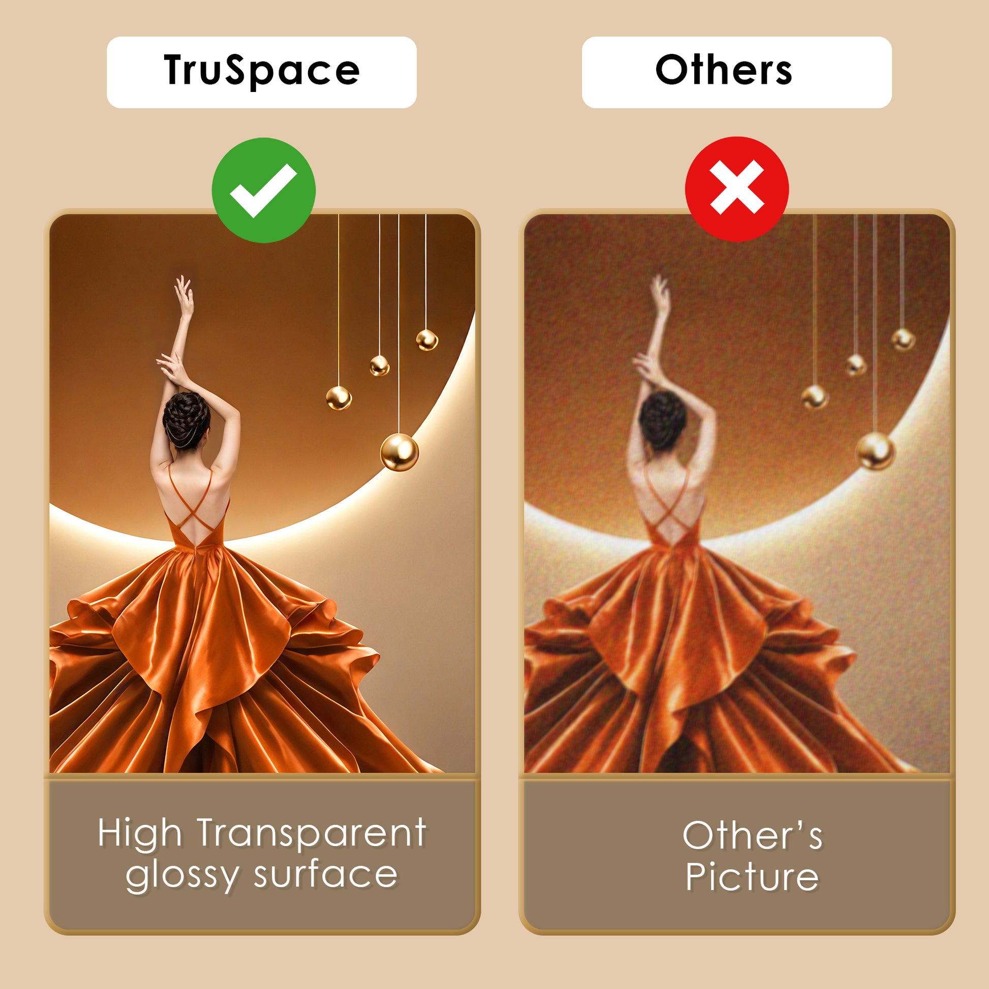 Truspace H008 wall clock product image