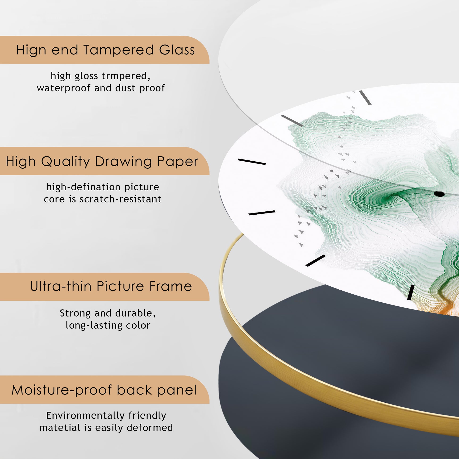Truspace R007 wall clock product image