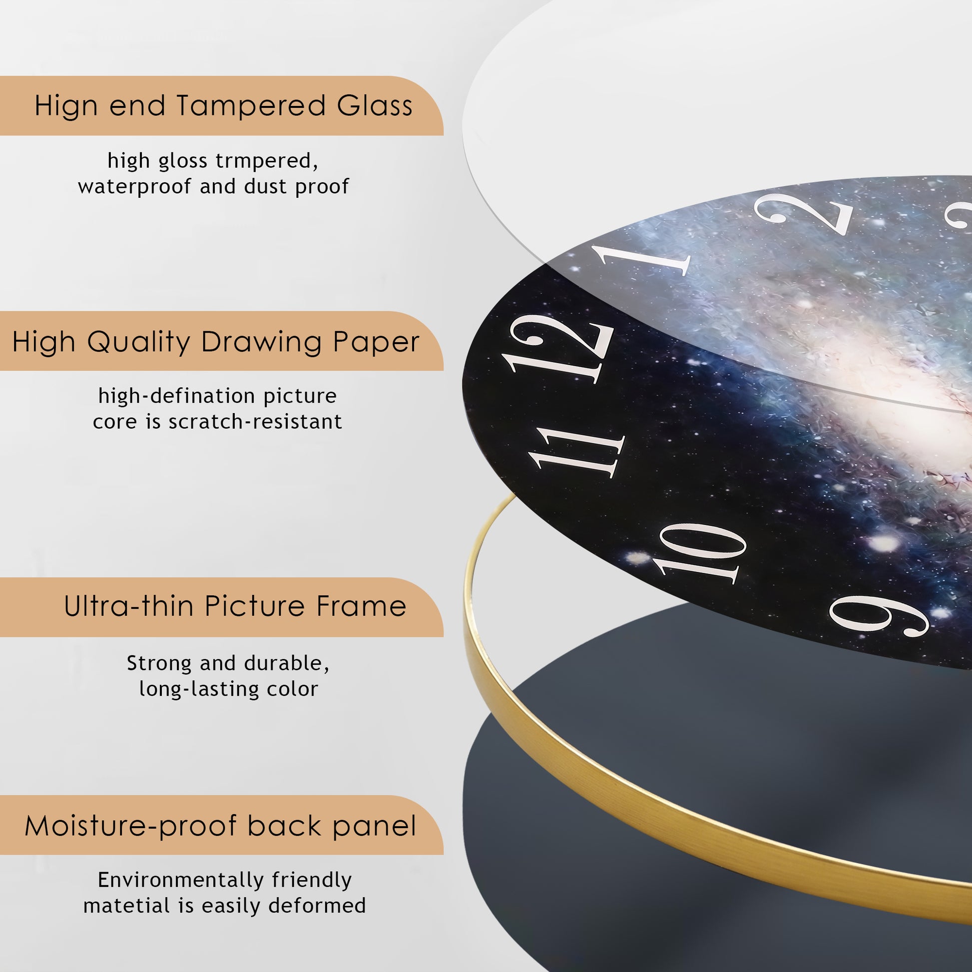 Truspace R003 wall clock product image