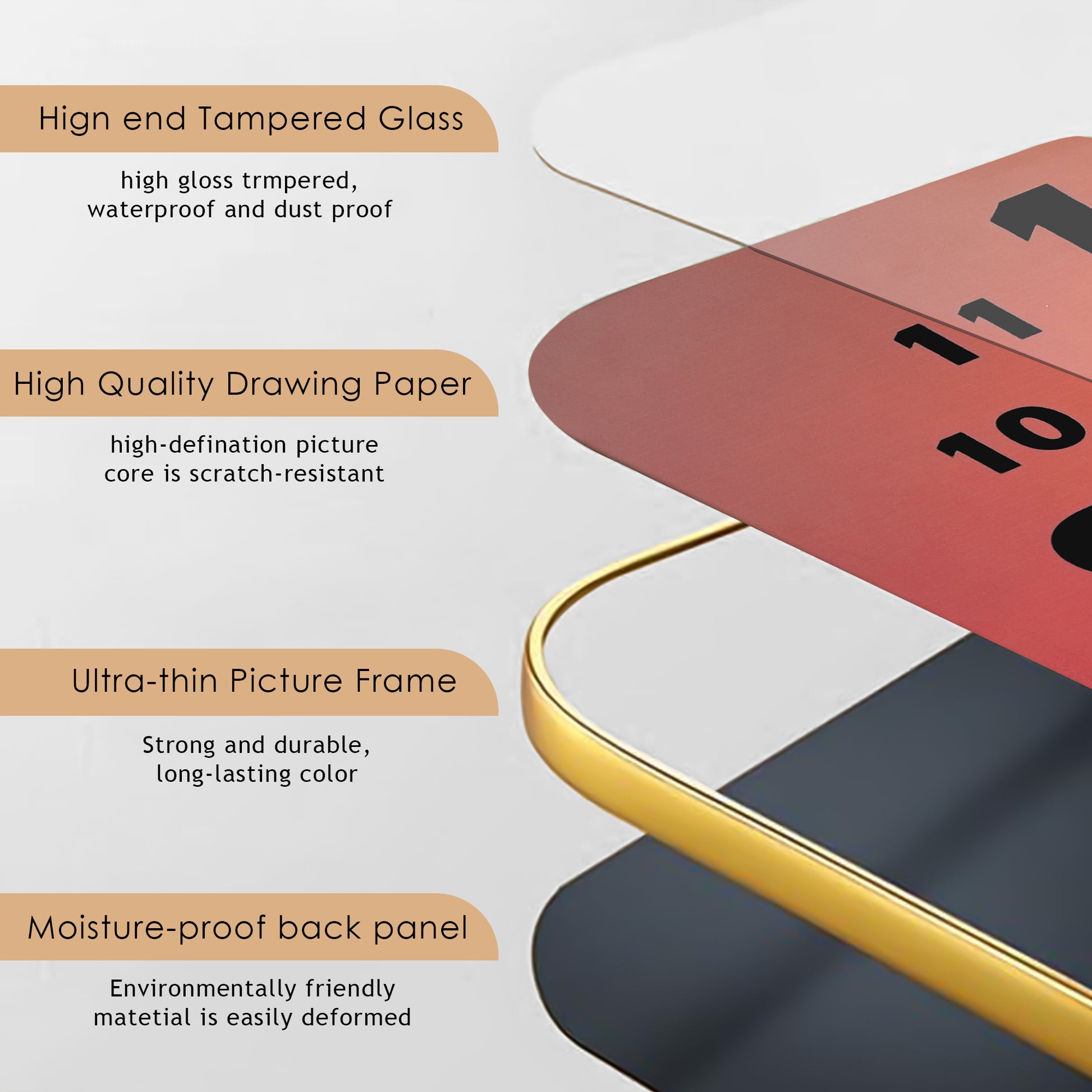 Truspace H001 wall clock product image