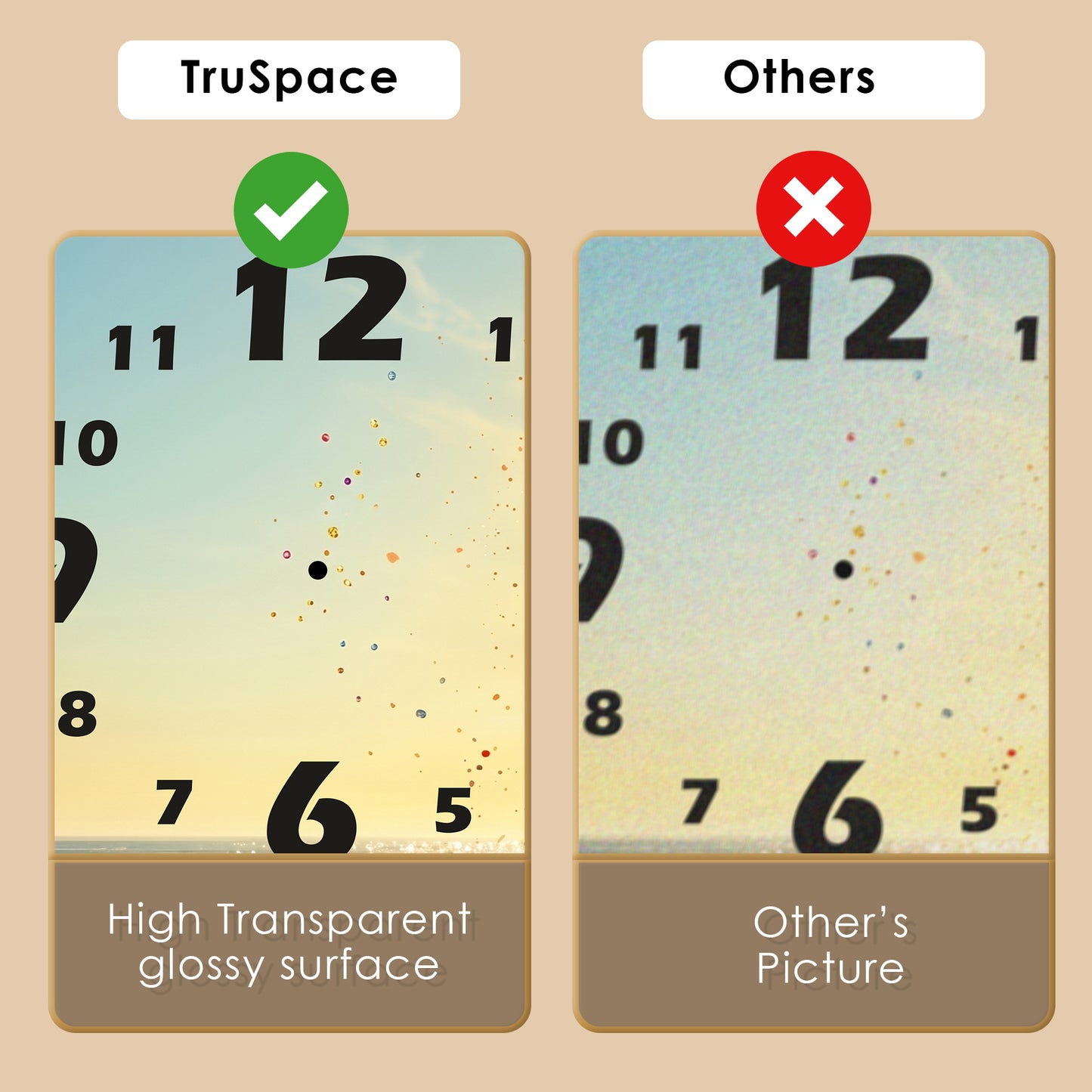Truspace H002 wall clock product image