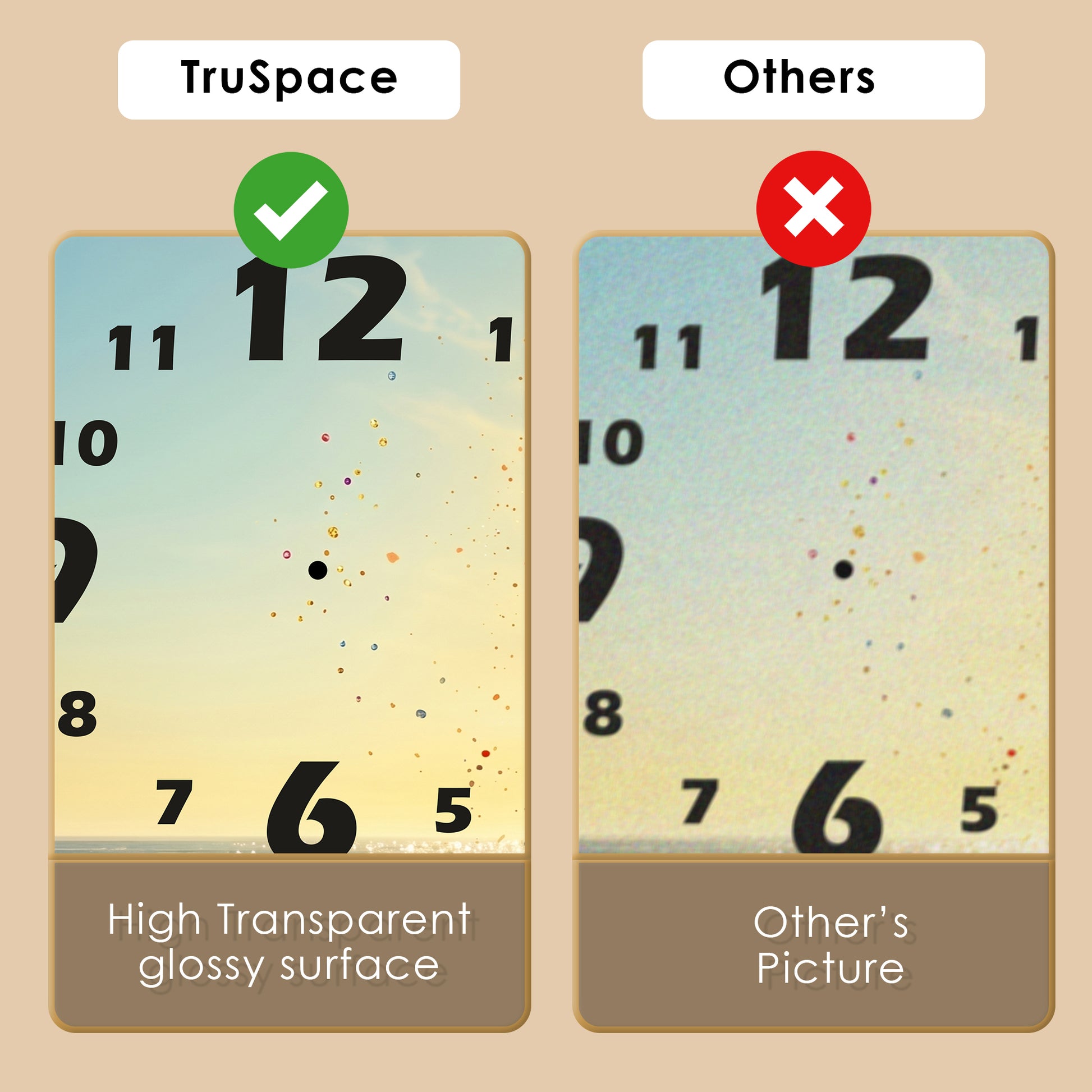 Truspace H002 wall clock product image