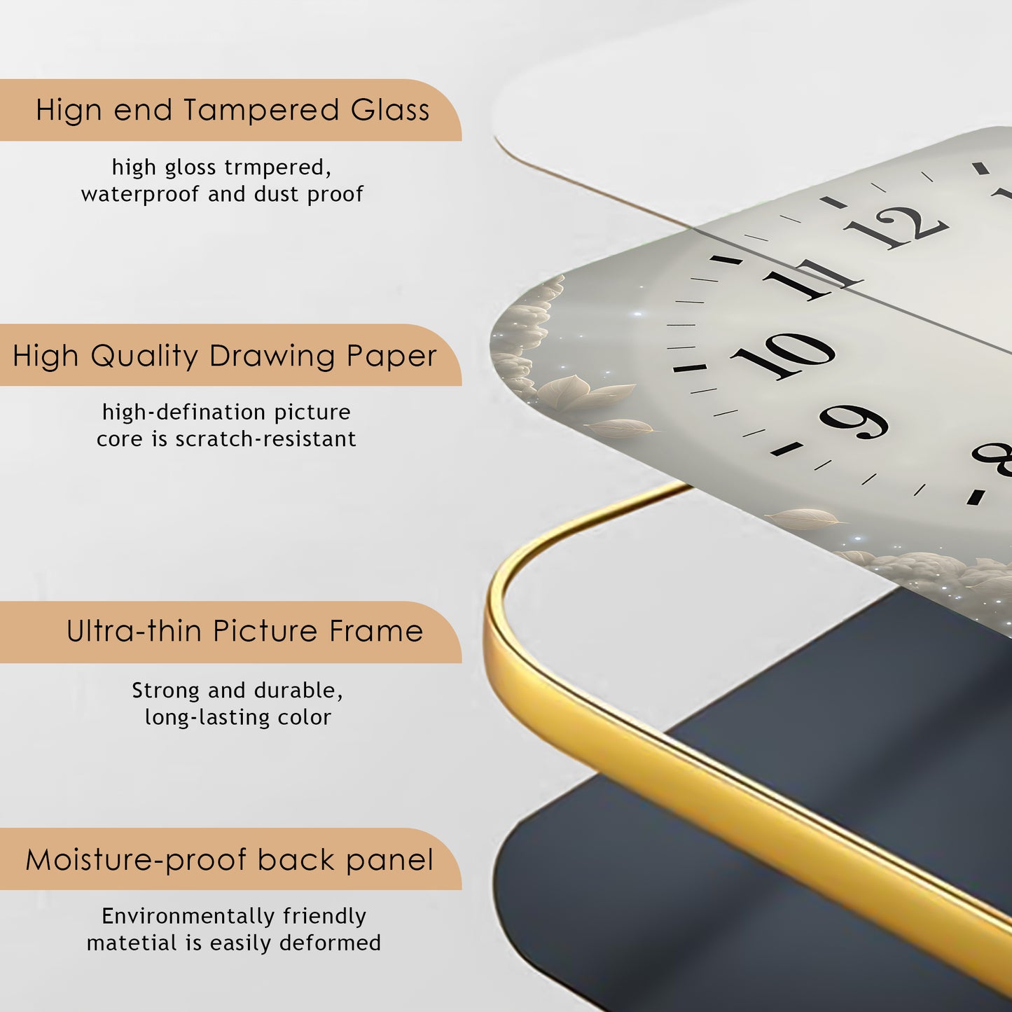 Truspace V009 wall clock product image