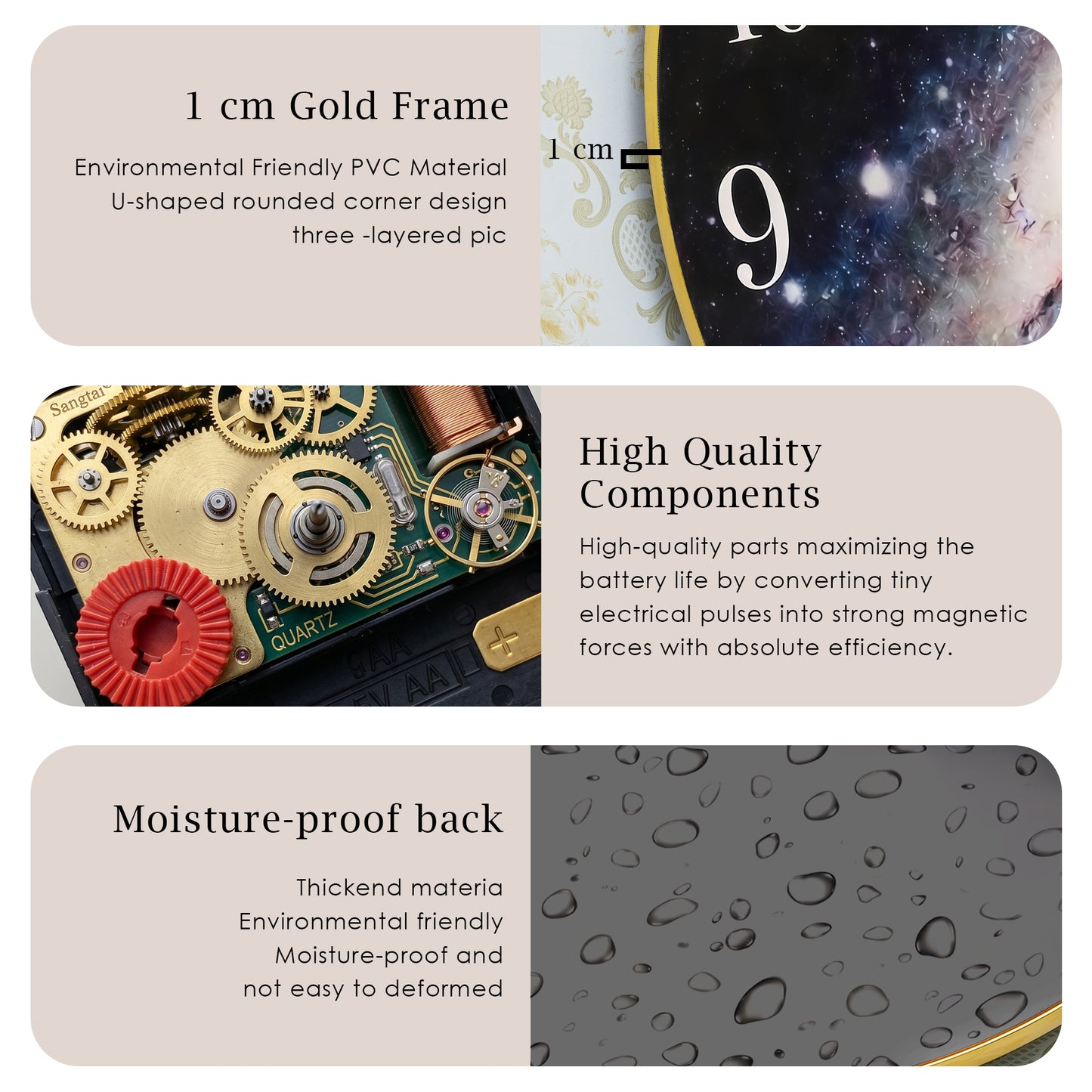 Truspace R003 wall clock product image