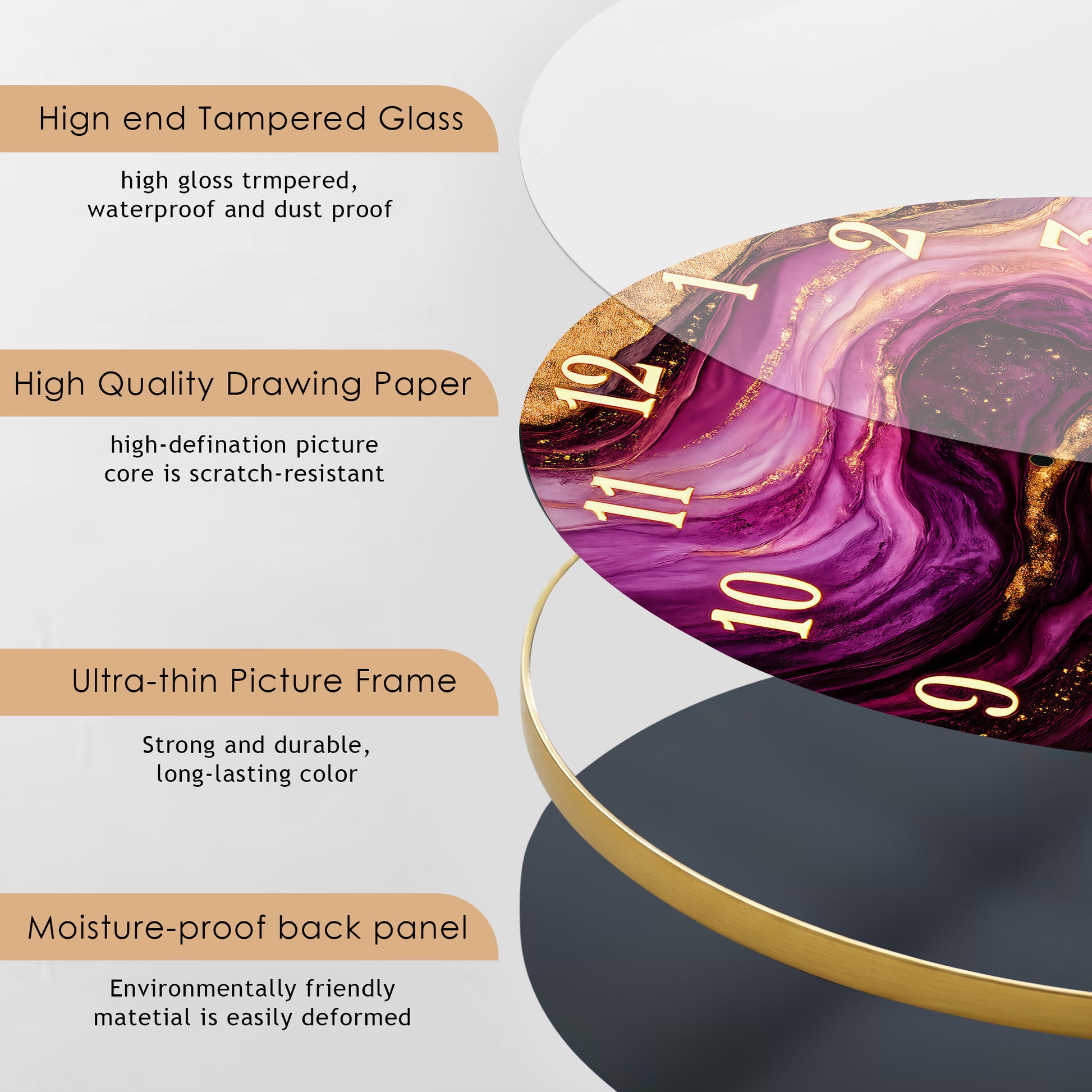 Truspace R004 wall clock product image