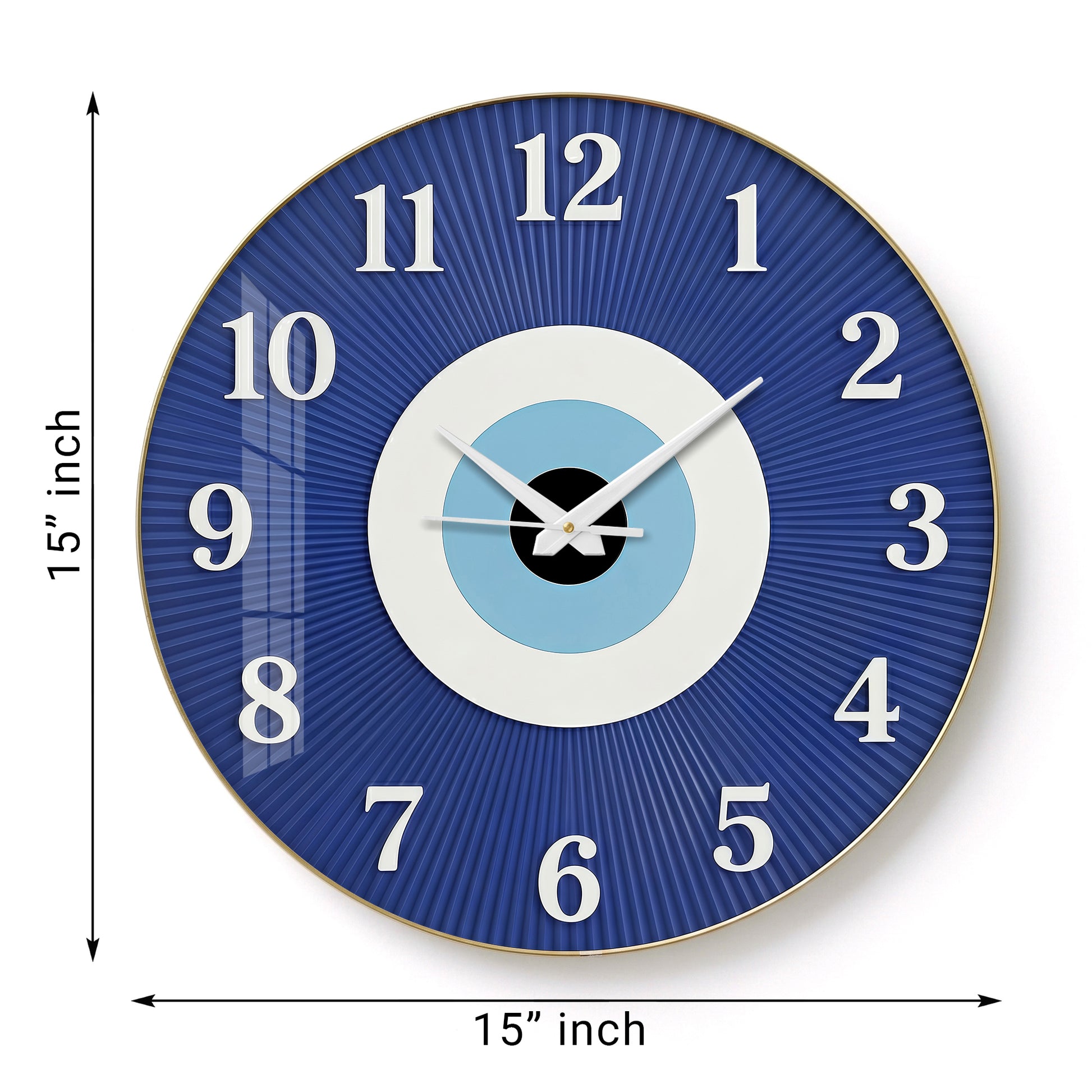 Truspace R001 wall clock size diagram