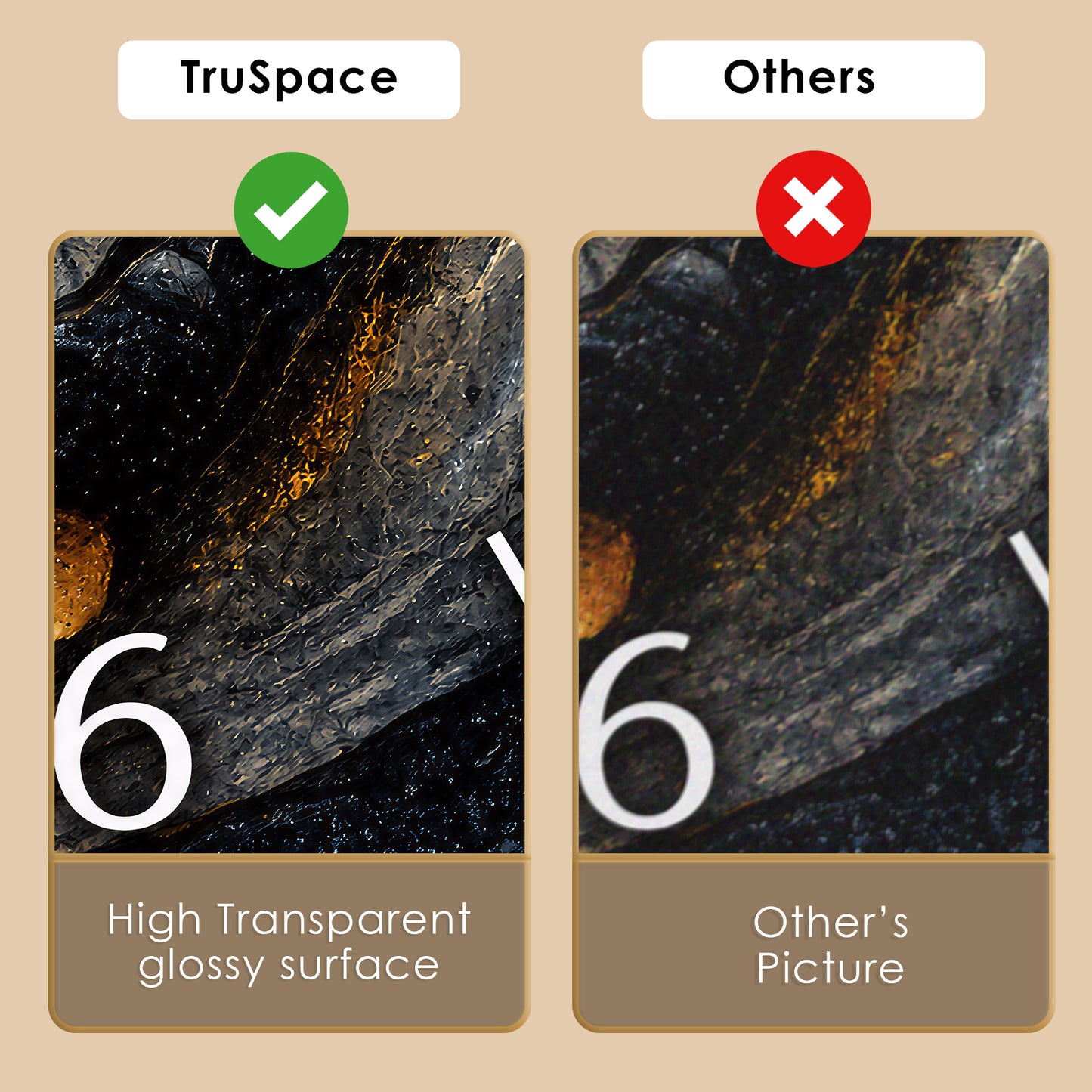 Truspace R006 wall clock product image