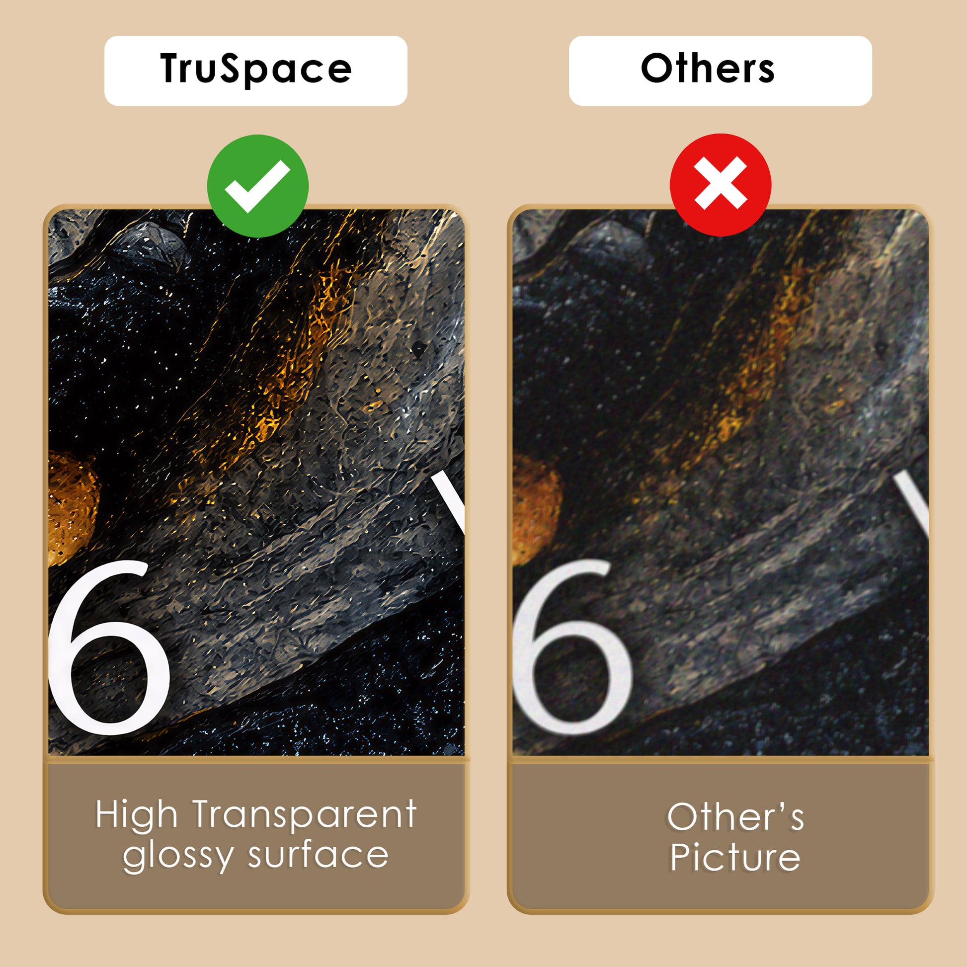 Truspace R006 wall clock product image